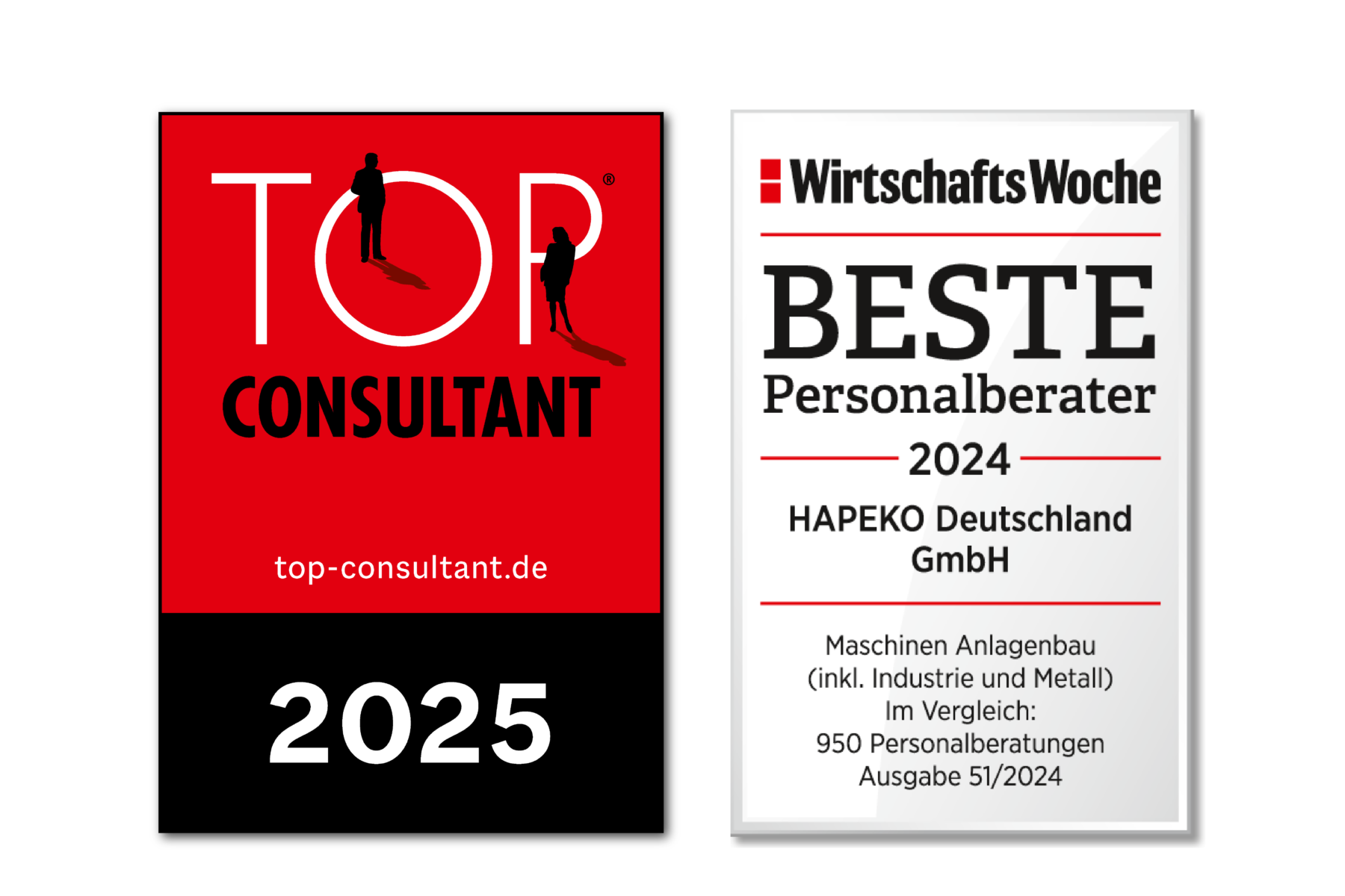 Siegel Top Consultant WiWo HAPEKO